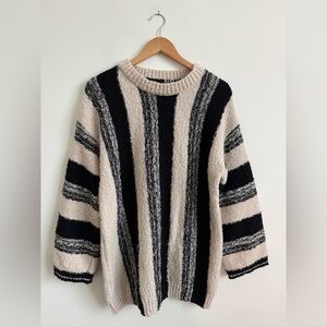 Oversized Striped Sweater